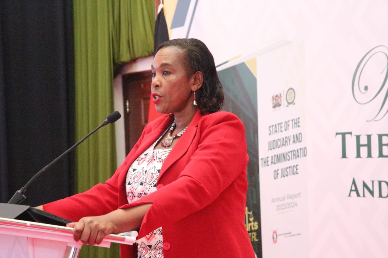 The Cabinet Secretary, MICDE, Dr. Margaret Nyambura Ndung’u.