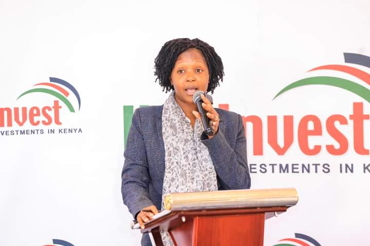 The Kenya Investment Authority (KenInvest) Chief Executive Officer (CEO) June Chepkemei