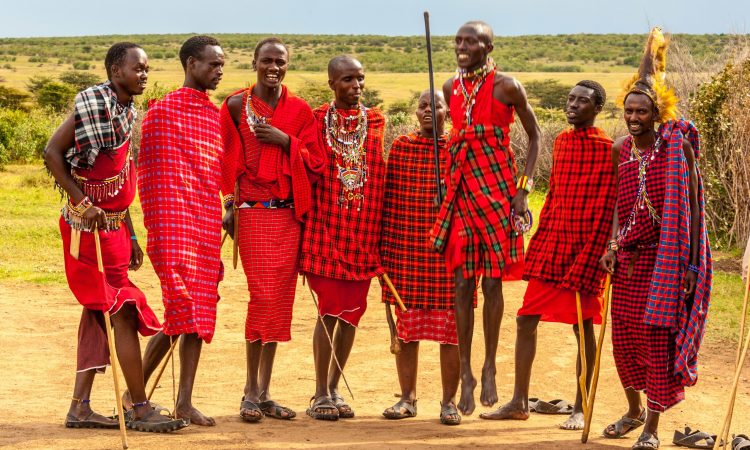 Maasai men