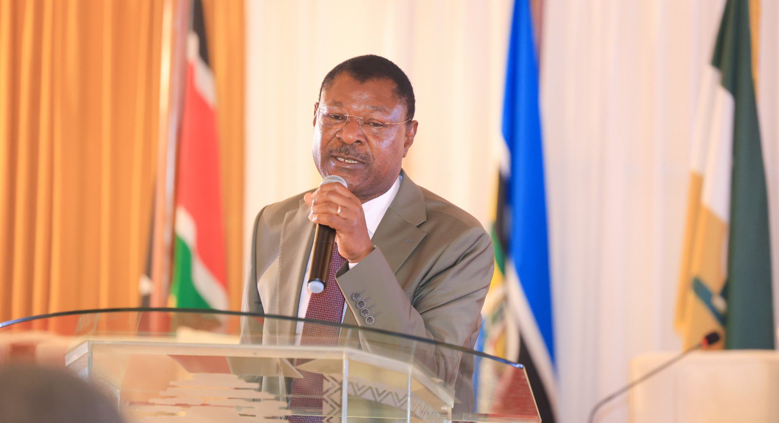 Speaker of the National Assembly of Kenya, Moses Wetangula.