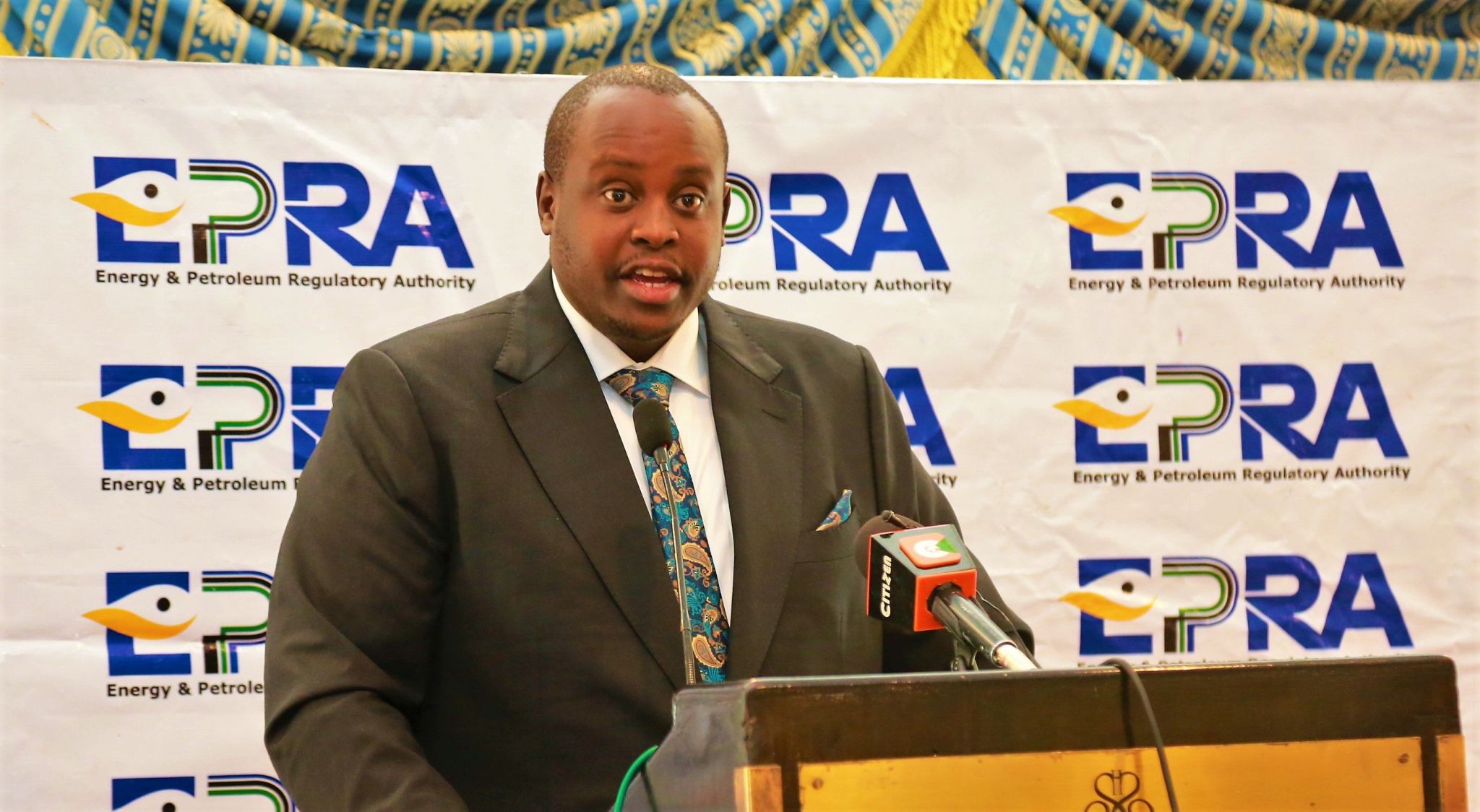 EPRA Managing Director Daniel Kiptoo