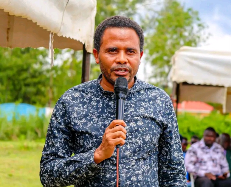Kisumu County Chief Officer for Education, Technical Training, Innovation and Social Services, Bovince Ochieng during a past function. PHOTO: CHRIS MAHANDARA