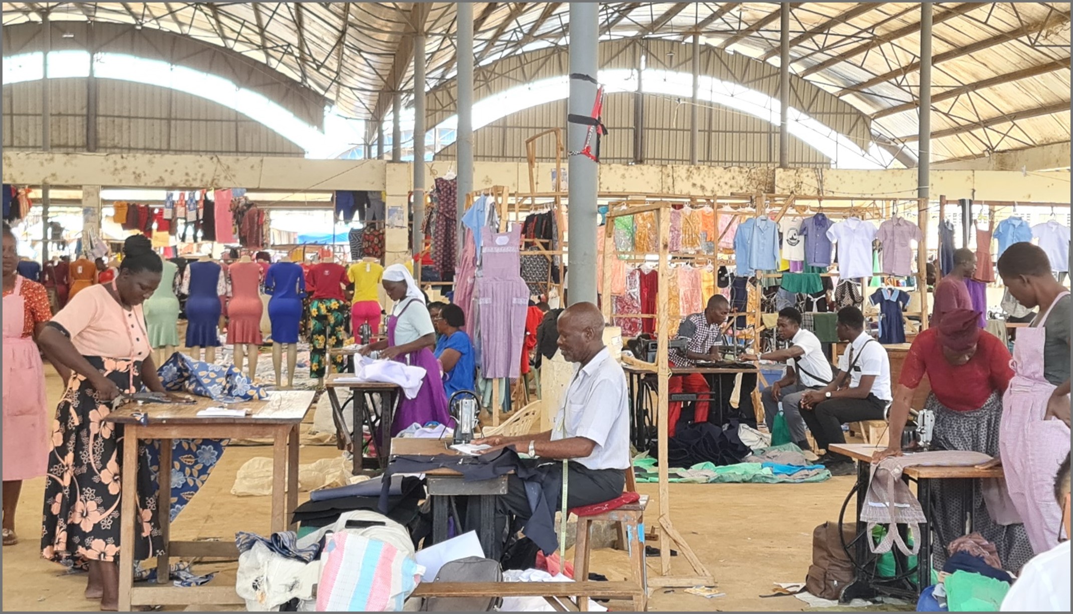 Traders in Kibuye Market
