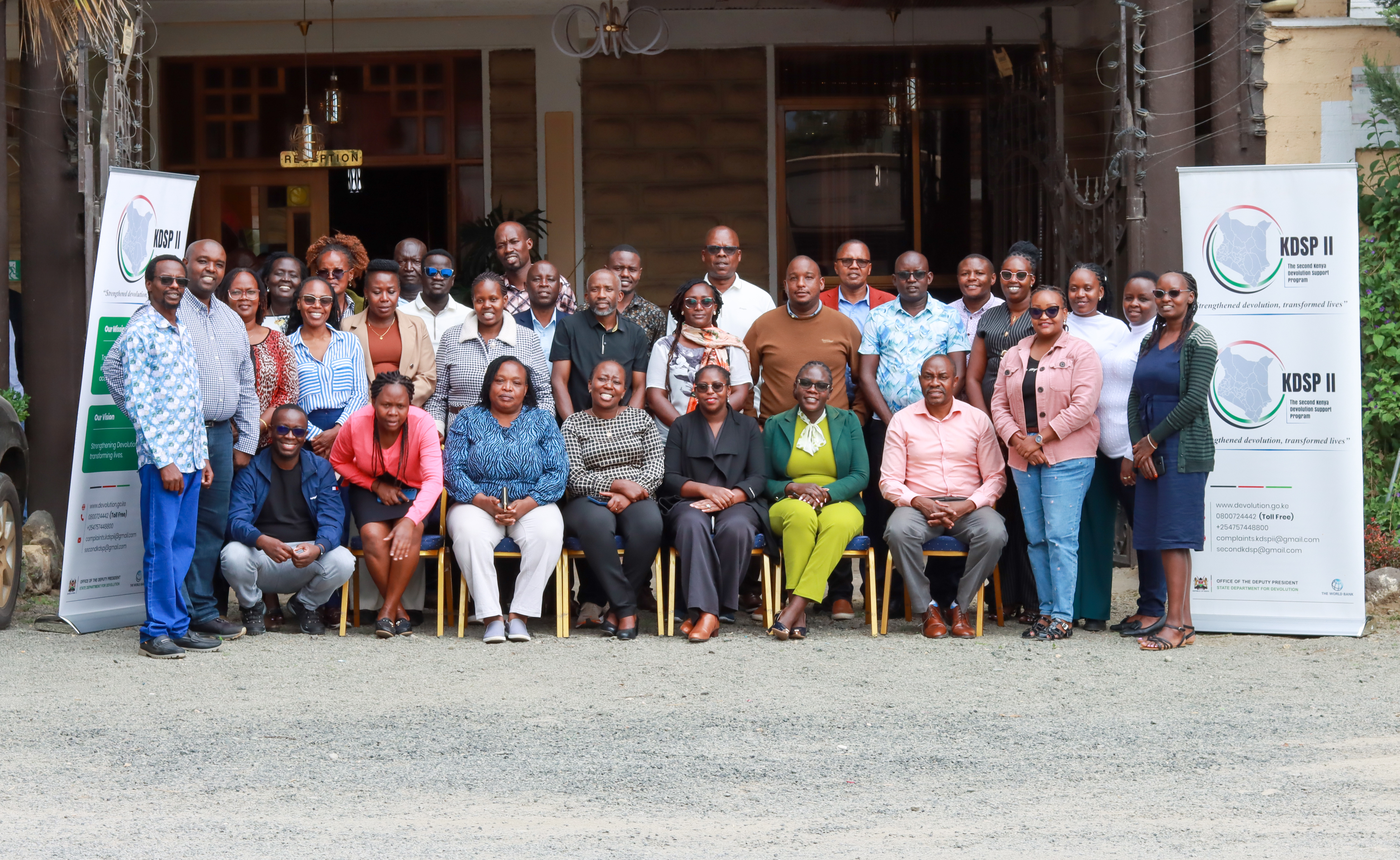 Group Photo of participants drawn from the 47 County Governments and officials from the Second Kenya Devolution program (KDSP II).
