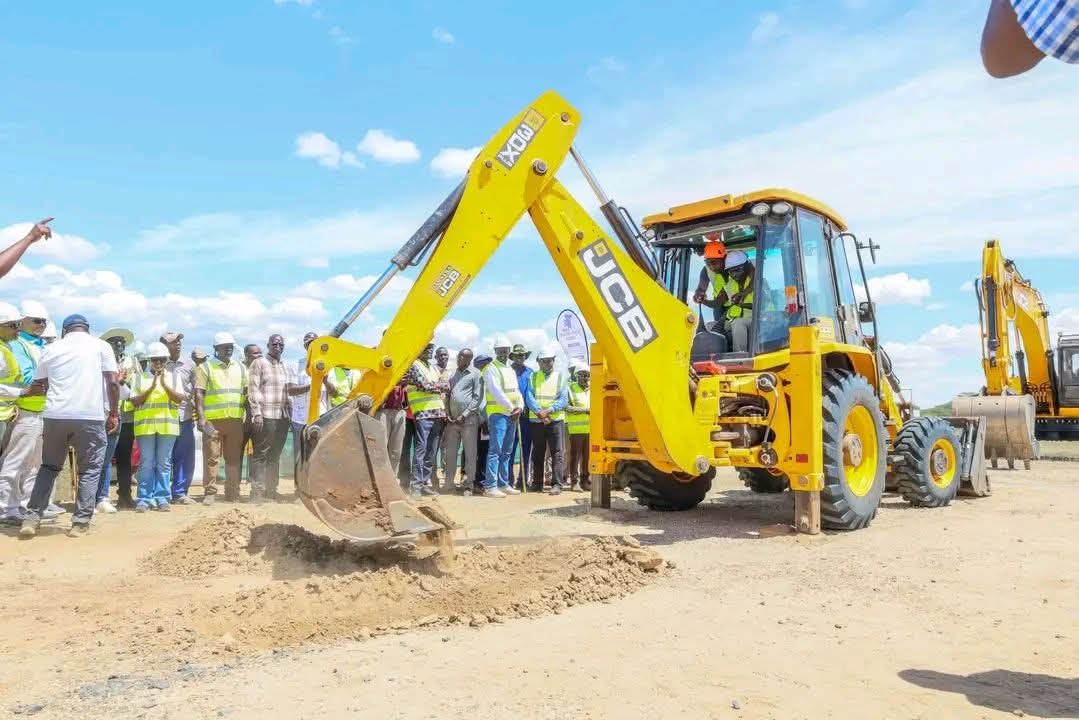 Ground breaking ceremony for oil field production in Turkana East sub county 
