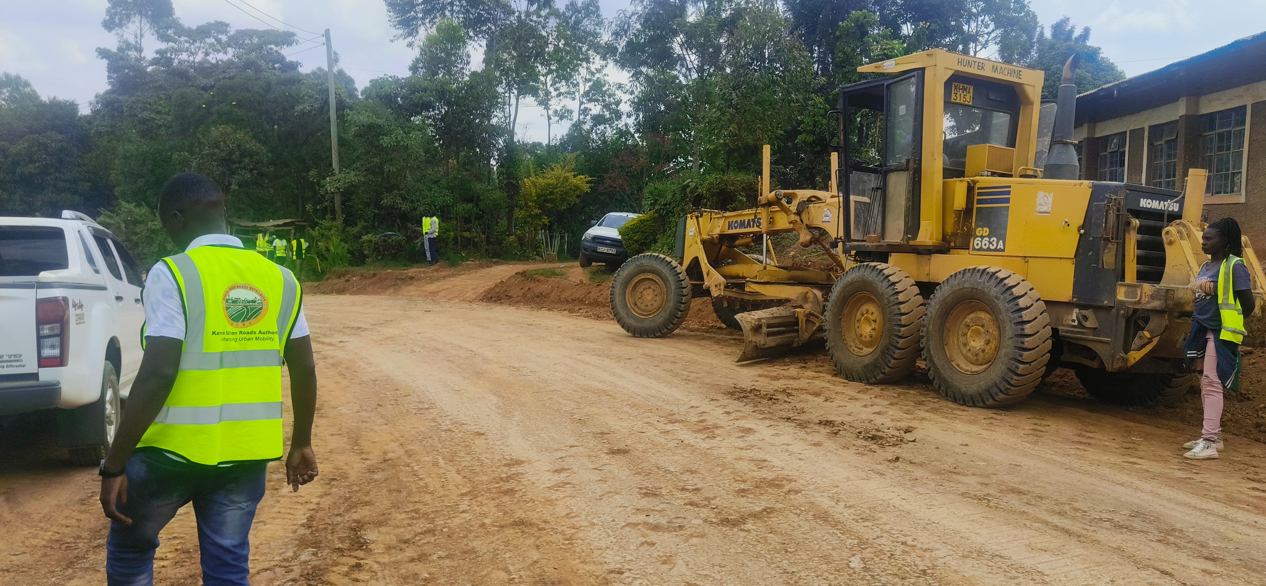 Two major roads near completion as several other roads are underway in Vihiga County. PHOTO/ROSE WASIKE