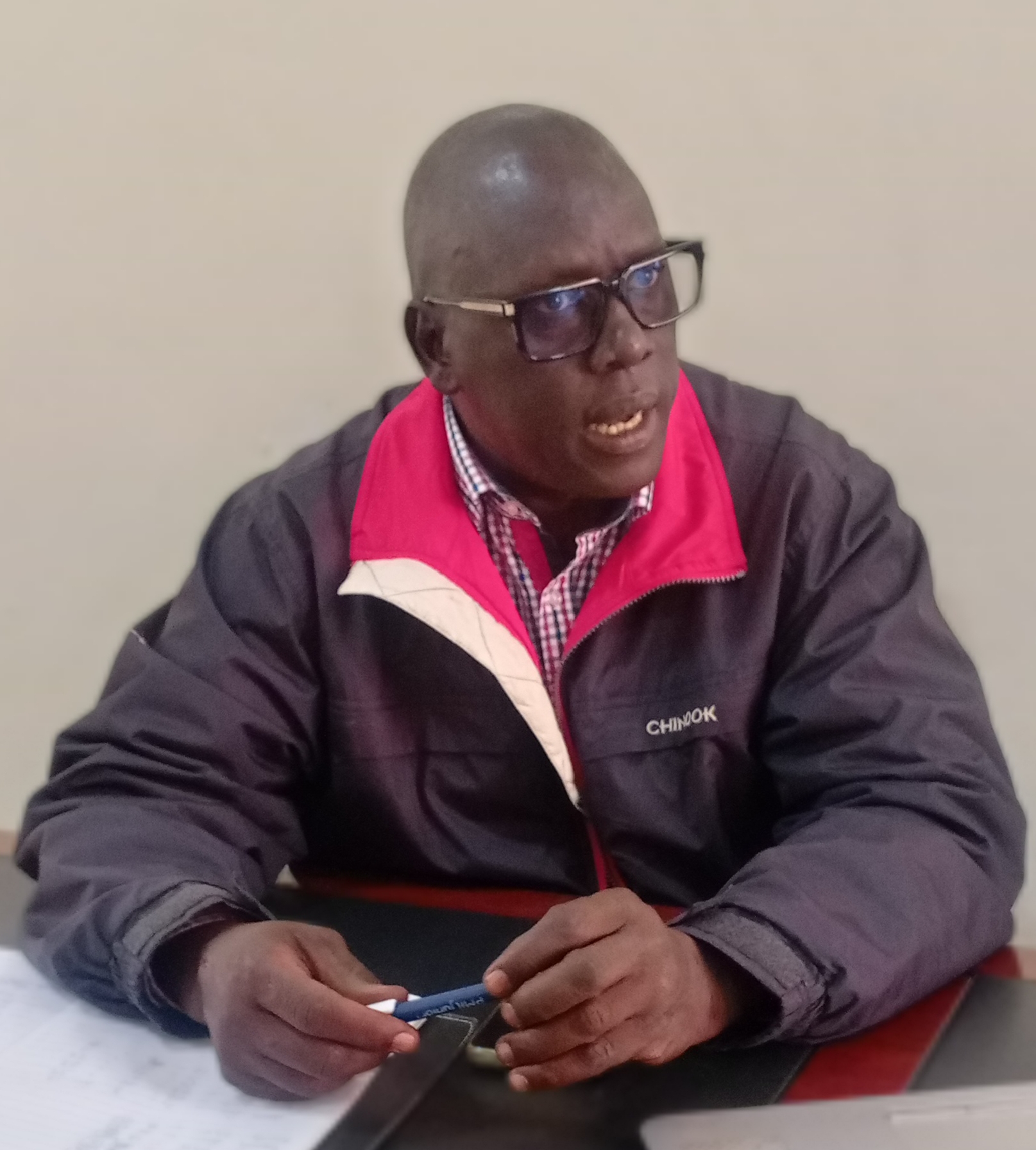 County TB and Leprosy Coordinator (CTLC) for Narok County Mr. Micah Cheburet 