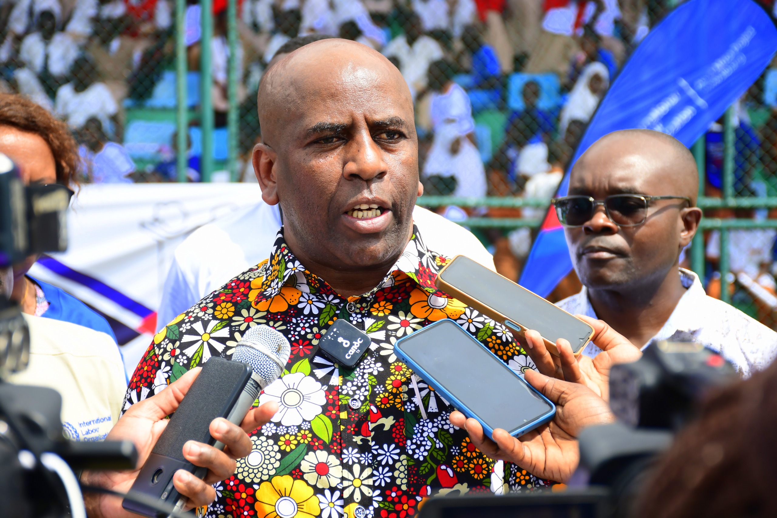 Secretary Administration State Department for Labour and Skills Development, Herman Shambi who represented PS for Labour Shadrack Mwadime at the commemoration.