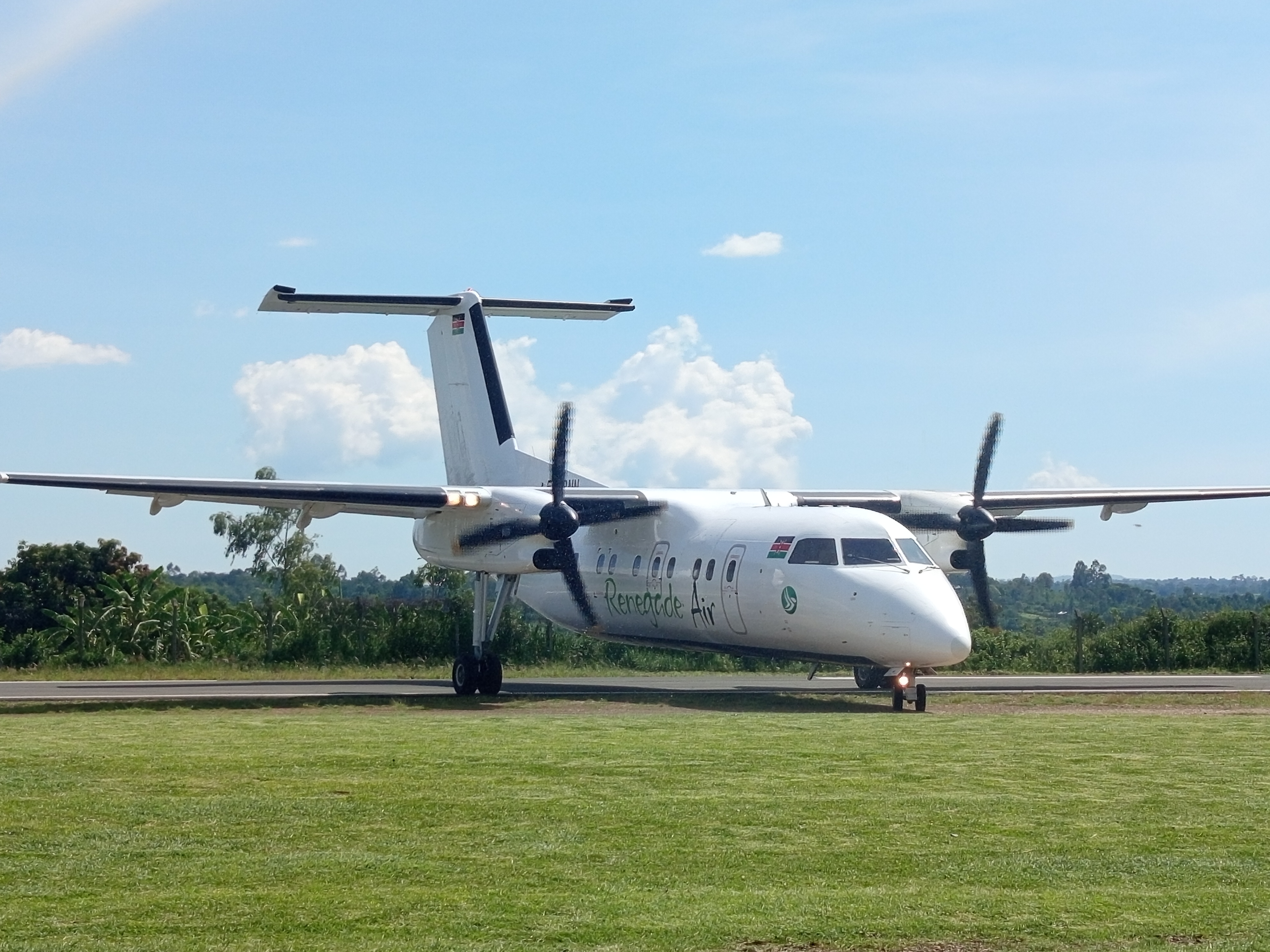 Renegade Air resumes Nairobi Homa Bay flight as Kabunde Airstrip officially opens after upgrade.
