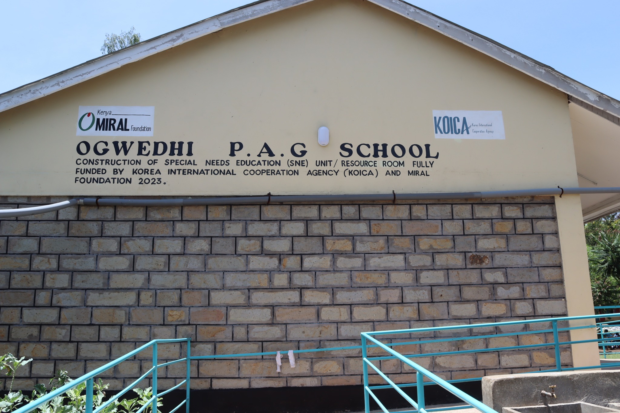 The Special Education Classroom at Ogwedhi PAG Primary School in Awasi, Nyando SubCounty, Kisumu County.