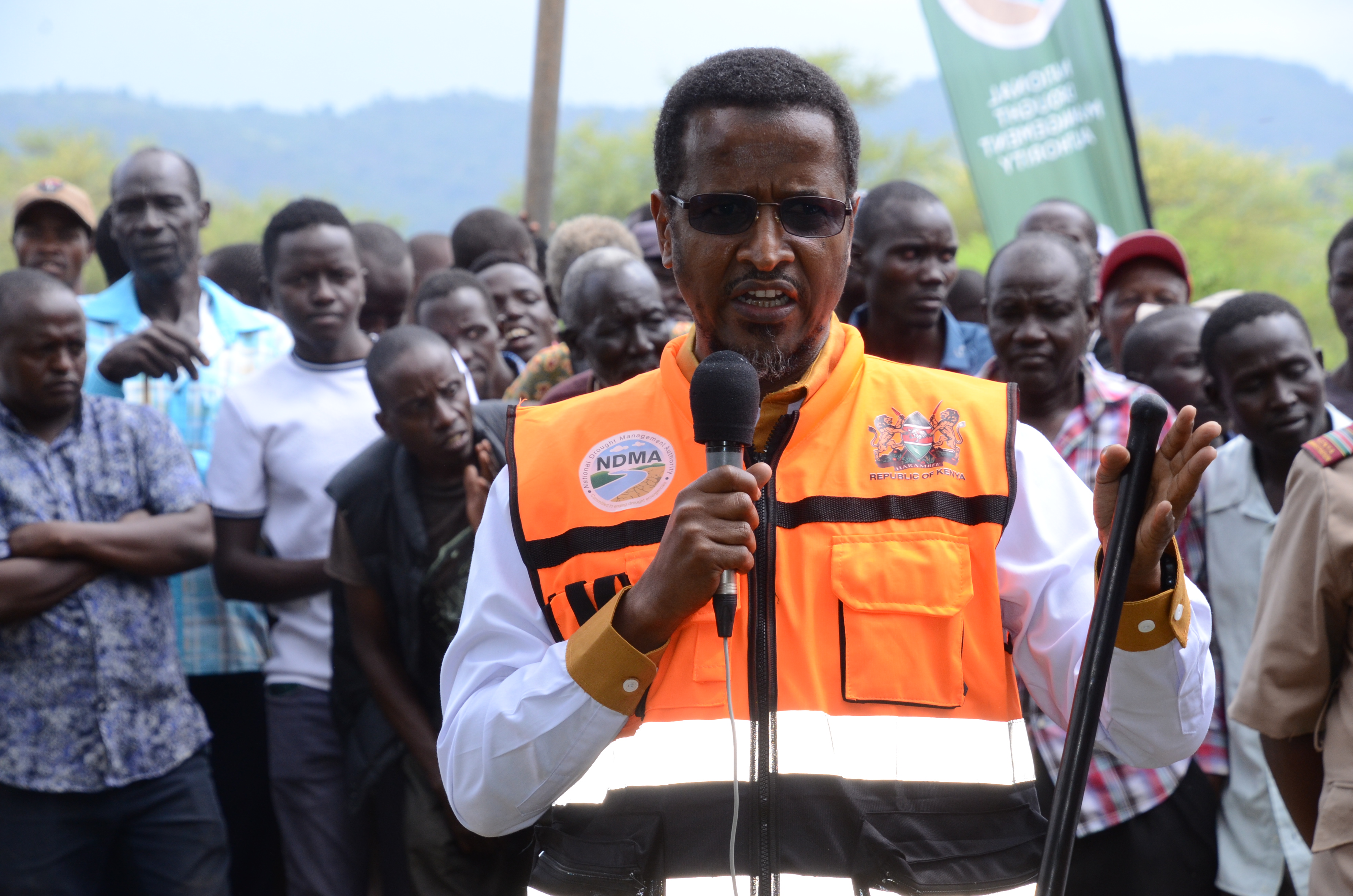 National Drought Management Authority Chief Executive Officer Hared Adan