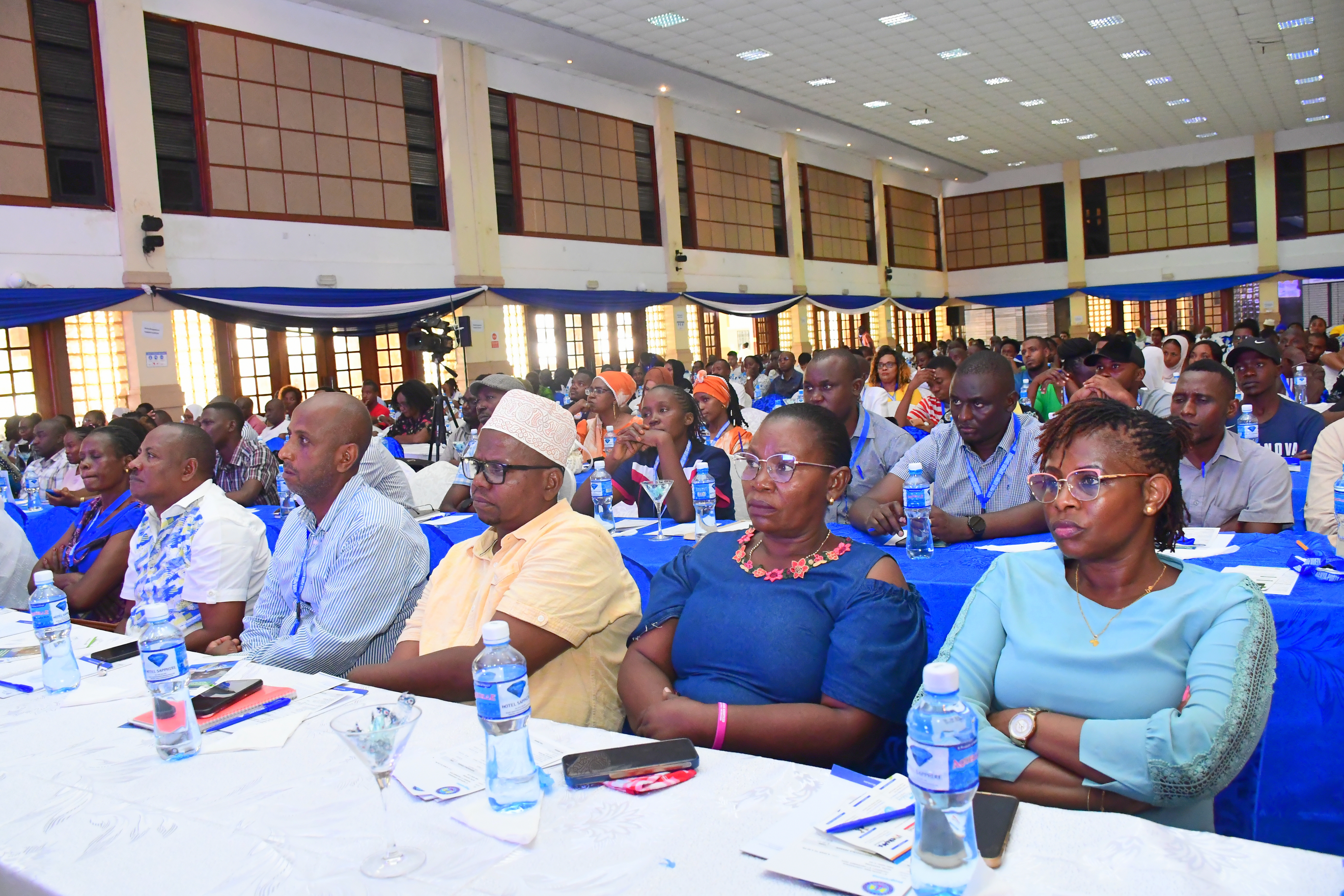 A section of procurement and supply chain stakeholders follow proceedings during the Kenya Ports Authority 6th supplies' conference, Mombasa. Photo/Andrew Hinga