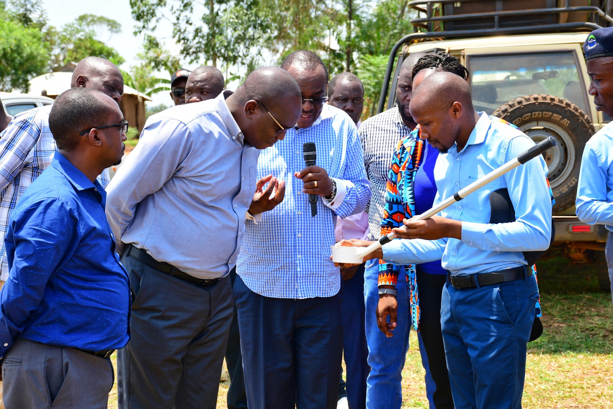  Launch of Anti- malaria campaign in Busia County by deploying drone services.