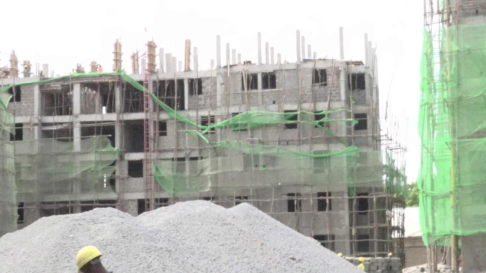 A section block of the 408 Garissa affordable housing units.