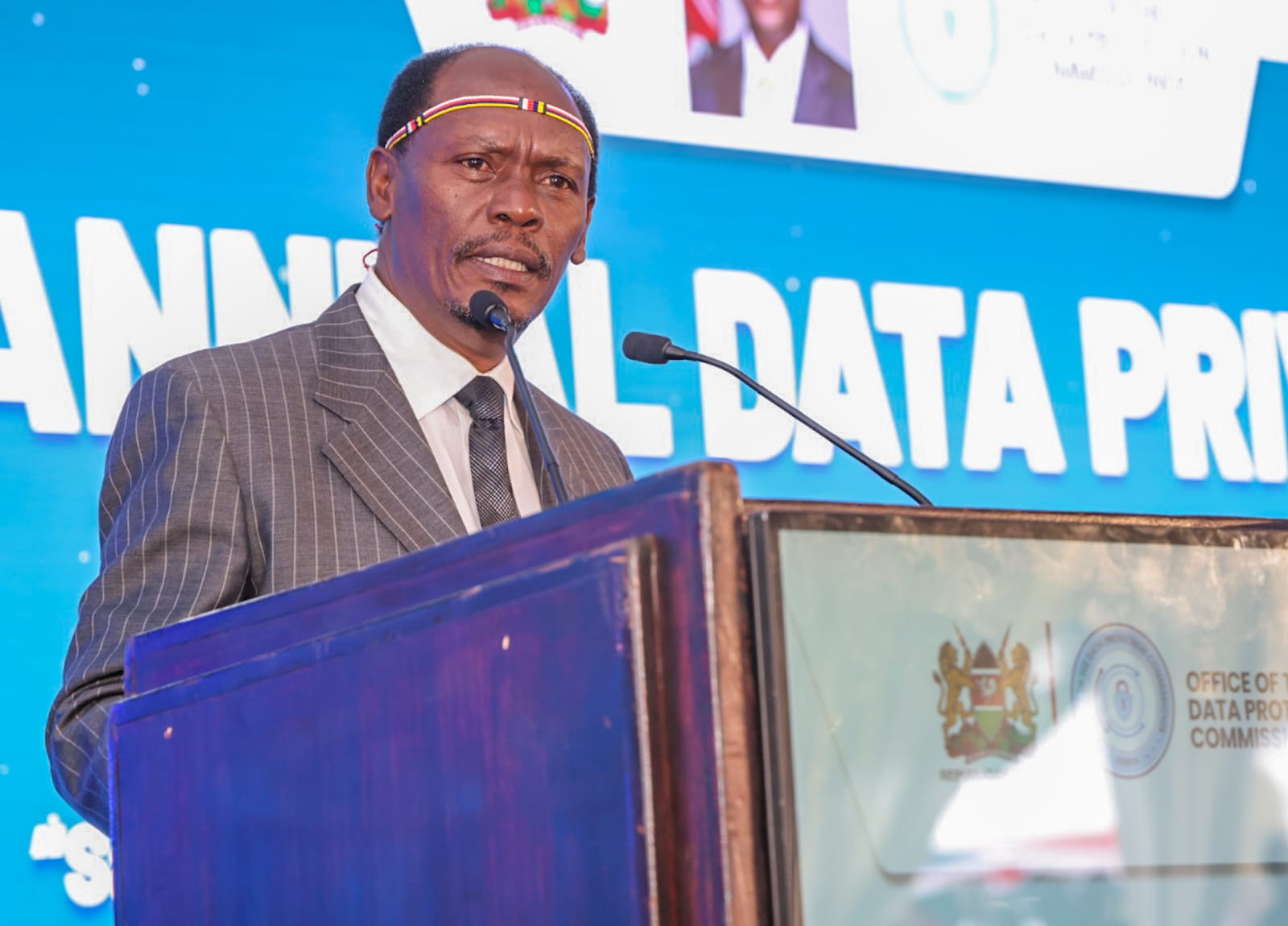  The Cabinet Secretary for  the Ministry of Information,  Communications and the Digital  Economy Hon. William Kabogo  Gitau. Photo/Beverlyne Musili