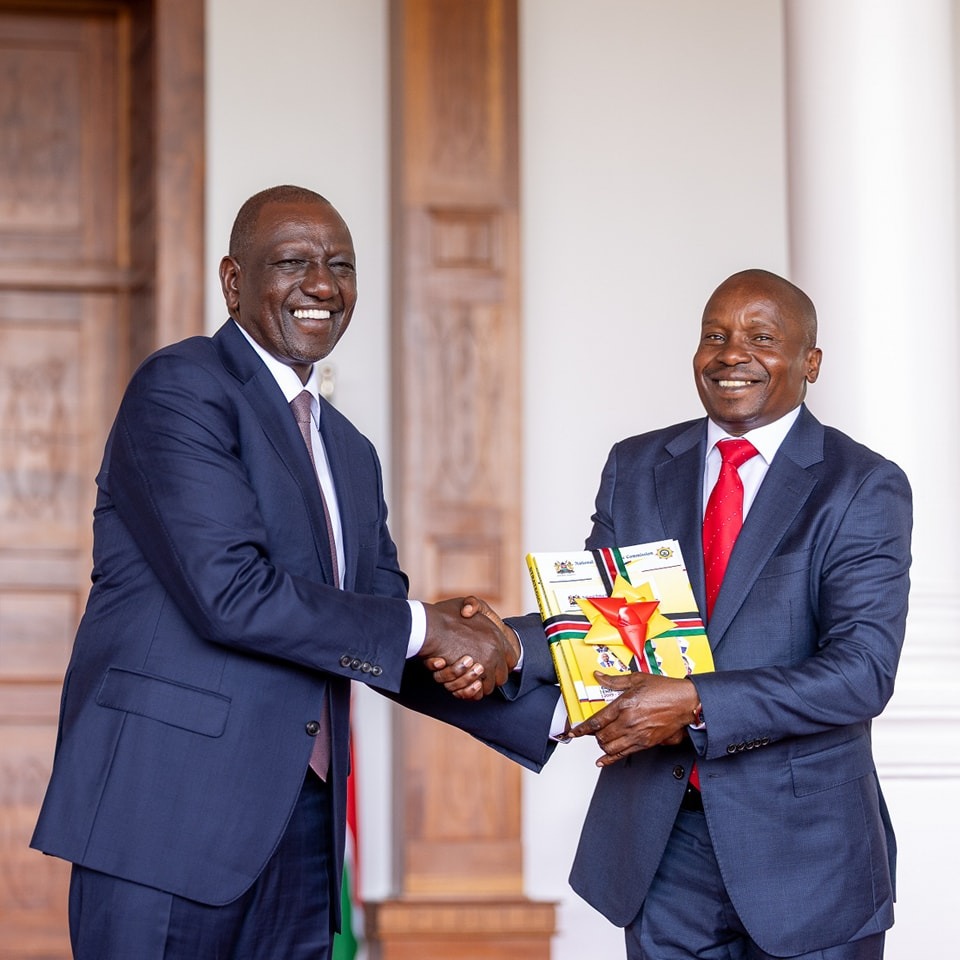 President William Ruto and Deputy President Kithure Kindiki