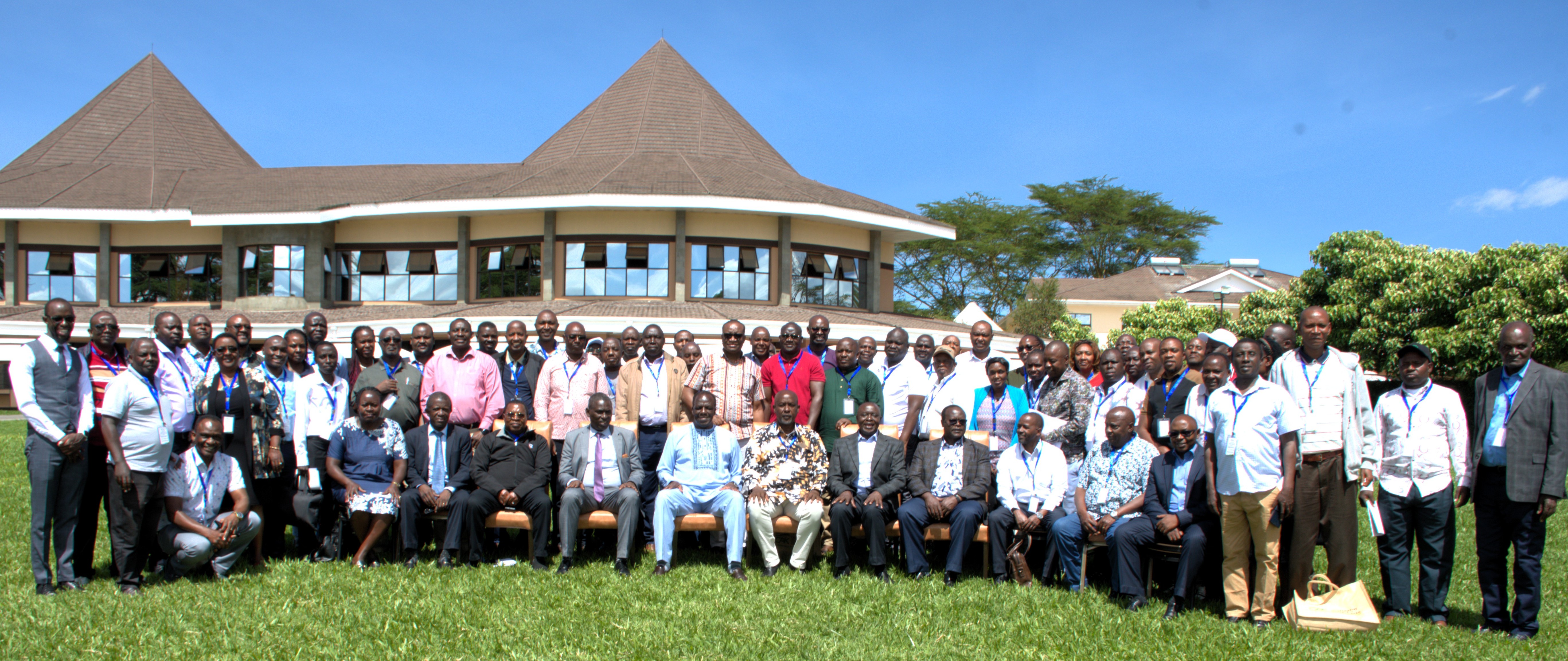 Cooperative leaders from various Saccos who attended a meeting  on leadership, ethics, and strategic governance.