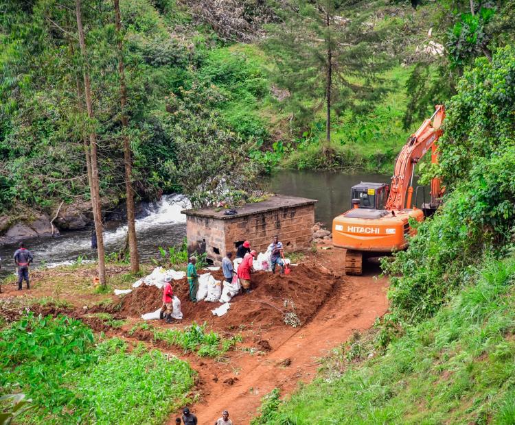 Kaihi Irrigation Project commences in Kangema