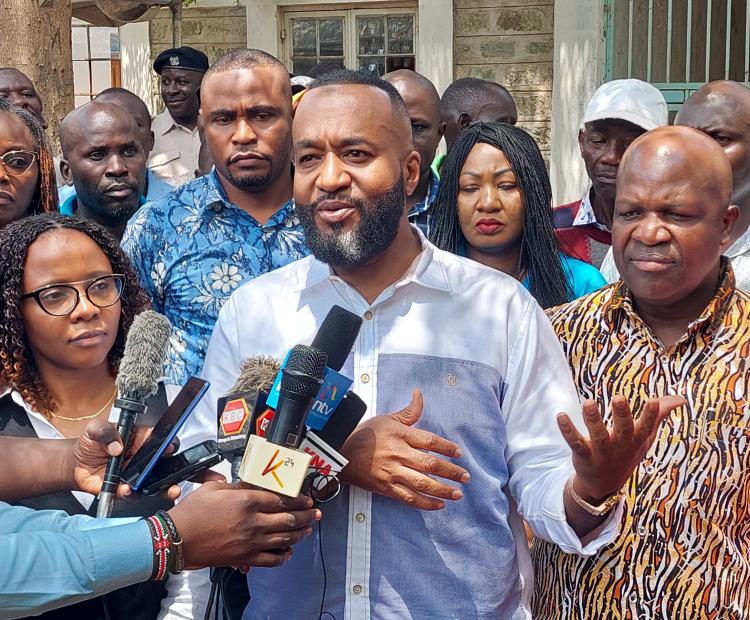 Mining, Blue Economy and Maritime Affairs Cabinet Secretary (CS) Ali Hassan Joho.