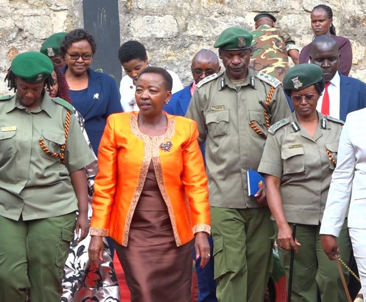 First Lady Rachel Ruto visits Murang’a Women Prison during occasion to mark this  year’s International Women Week.