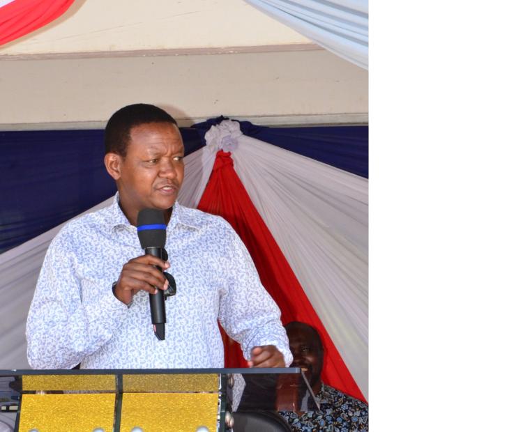 The Cabinet Secretary for Labour and Social Protection, Alfred Mutua. Photos/Fatma Said