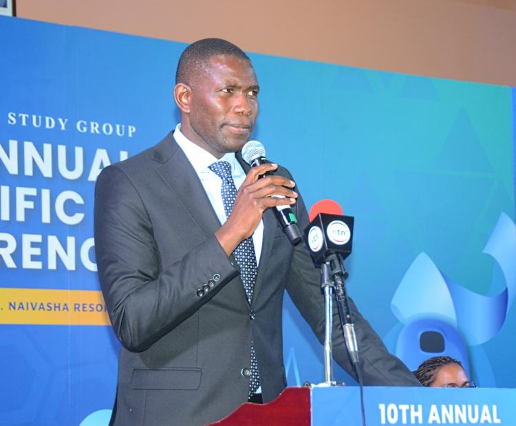 State Department for Medical Services Principal Secretary Dr. Ouma Oluga