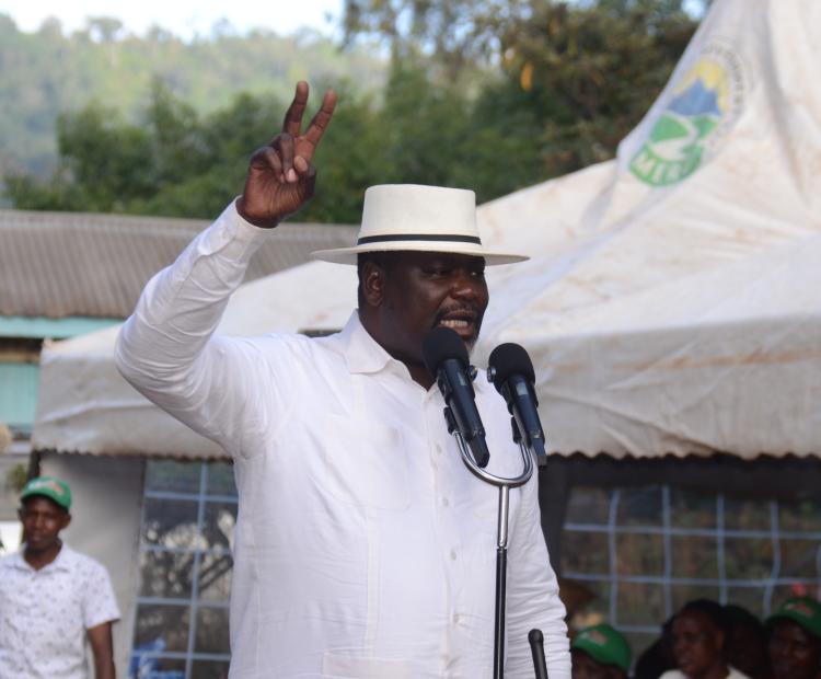 The Public Service, Human Capital Development and Special Programmes Cabinet Secretary Geoffrey Ruku.