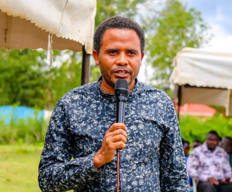 Kisumu County Chief Officer for Education, Technical Training, Innovation and Social Services, Bovince Ochieng during a past function. PHOTO: CHRIS MAHANDARA