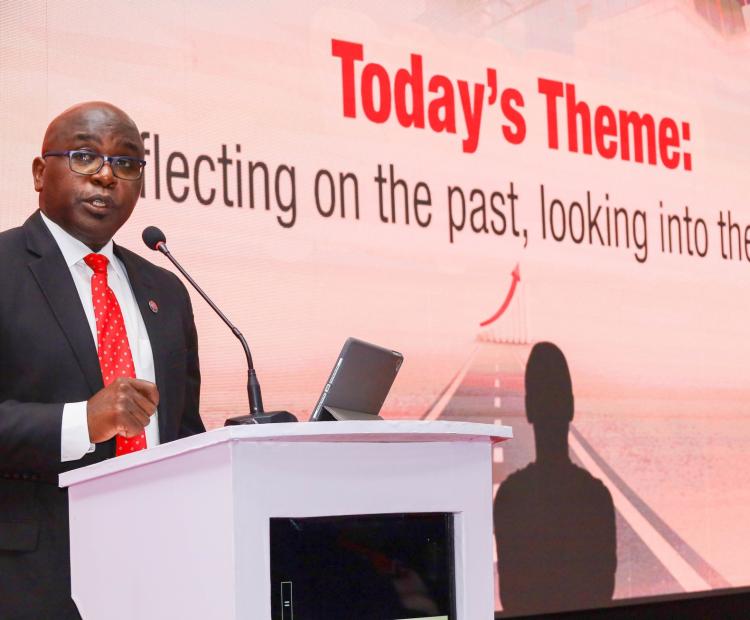 Outgoing Kenya Revenue Authority (KRA) Commissioner General Humphrey Wattanga. FILE PHOTO