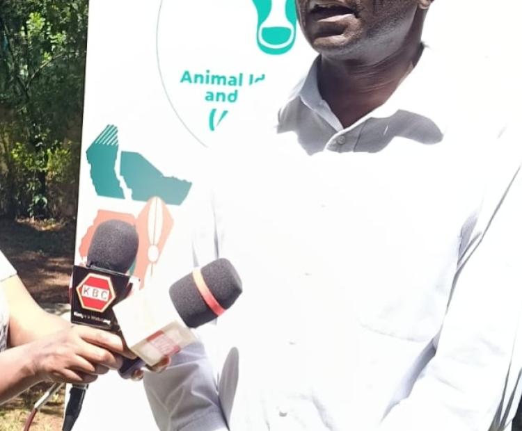 Senior Deputy Director for Livestock Policy, Research and Regulations at the State Department for Livestock Development, Dr William Akwimbi speaking to KNA during a public participation exercise for stakeholders from Kisii, Nyamira, Migori and Homabay counties in Kisii town, Kisii County