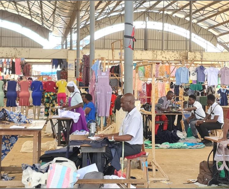 Traders in Kibuye Market