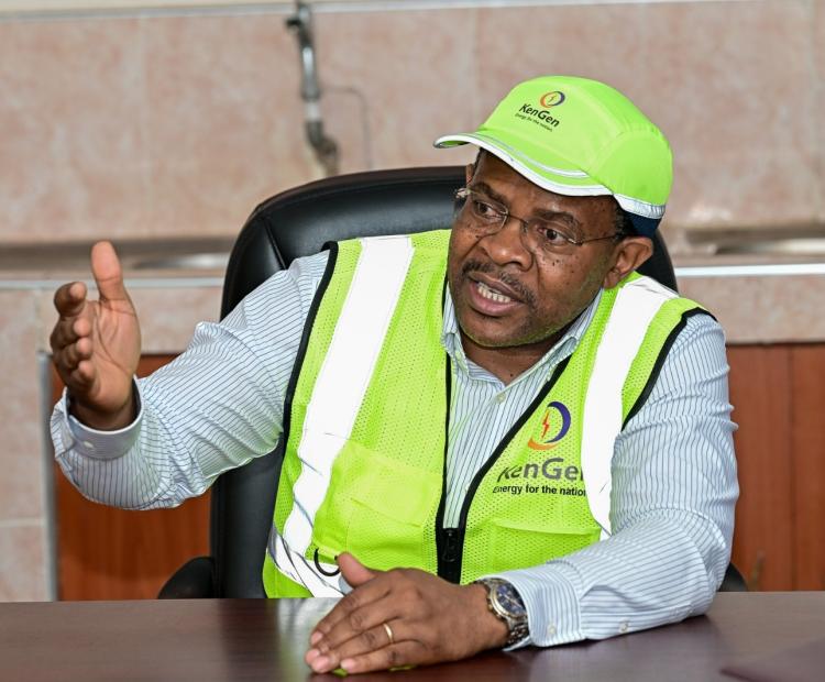 KenGen CEO Eng. Peter Njenga