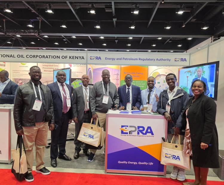The Energy and Petroleum Regulatory Authority (EPRA) officials who were part of the exhibiting team at the World Geothermal Congress (WGC) 2026 in Calgary, Canada.