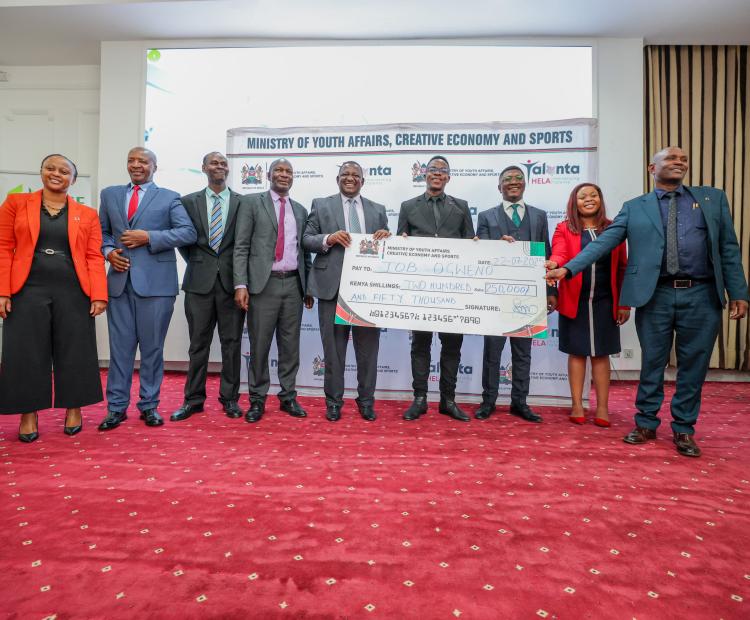 Principal Secretary for Youth Affairs & Creative Economy; representative from the World Bank Group; Government Officials from the project implementing unit and agencies; CEO, National Youth Council; CEO, President Award Kenya; and youth delegates from each county