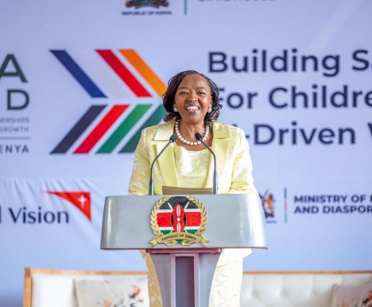 First Lady Rachel Ruto Leads African Call to Protect Children in an AI-Driven Digital World during the Africa Forward Summit Side Event
